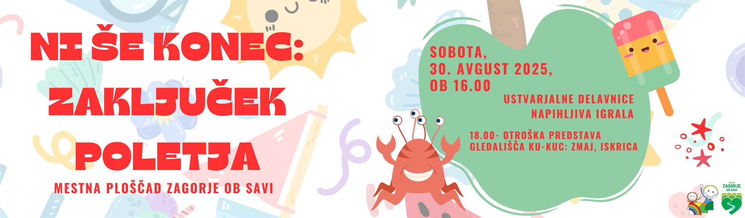 Zaključek poletja 2025 banner