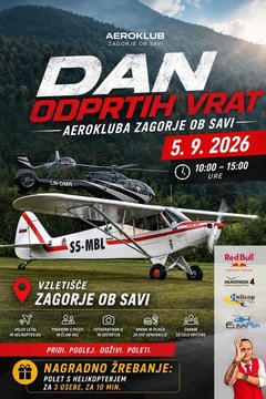 Dan odprtih vrat Aerokluba Zagorje ob Savi