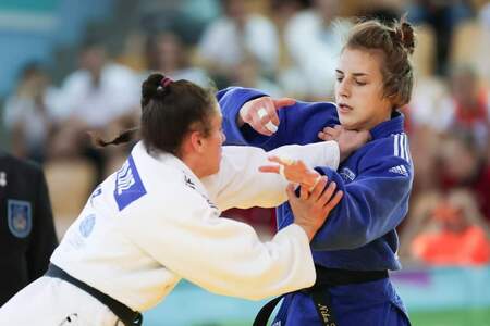 Judoistka Nika Tomc na vrhu Evrope